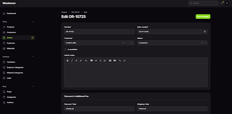 Cover image for Orders Management System