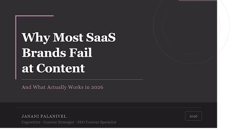 Cover image for Why Most SaaS Brands Fail