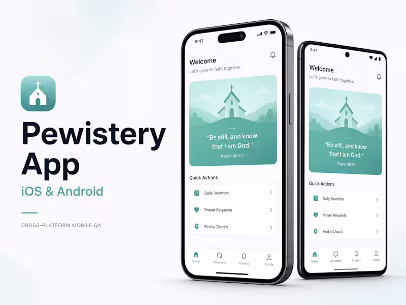 Cover image for Pewistery App – iOS & Android Mobile Application