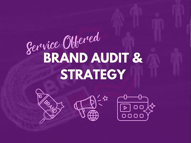 Cover image for Brand Audit & Strategy