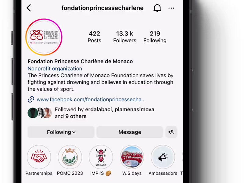 Cover image for Fondation Princess Charlene of Monaco 