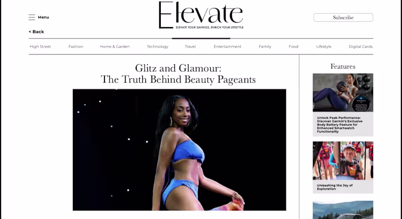 Cover image for Glitz and Glamour: The Truth Behind Beauty Pageants 