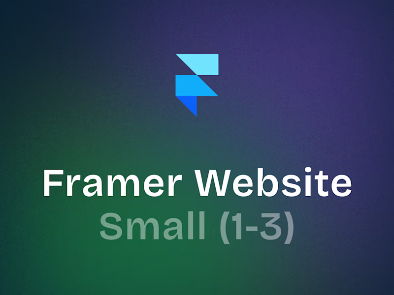 Cover image for Framer Landing Page