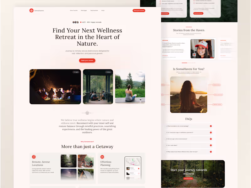 Cover image for High-converting landing page design
