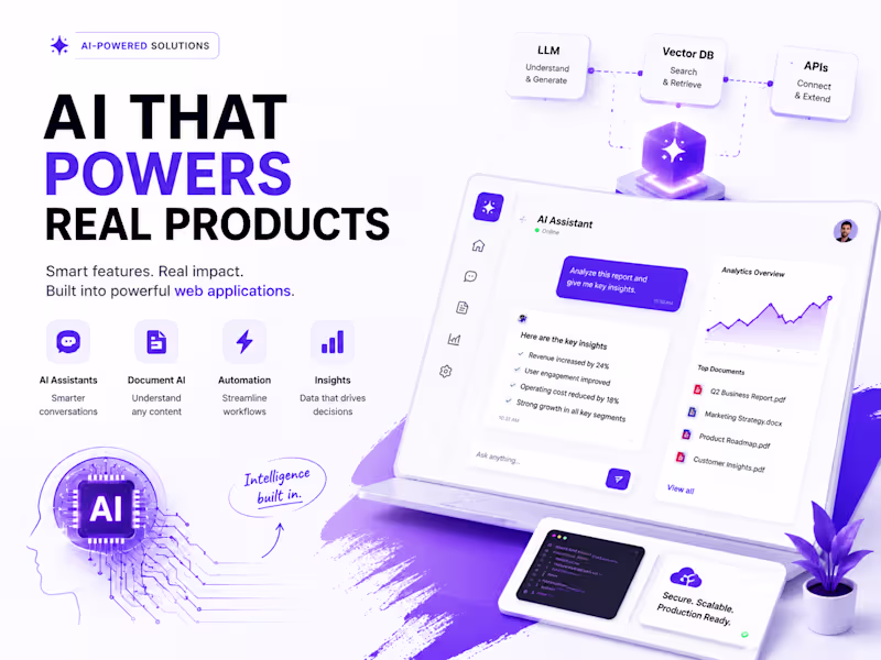 Cover image for AI-Powered Web Application Development