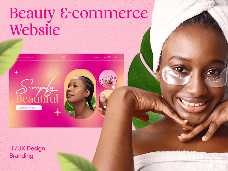 Cover image for E-Commerce Web Design: De Chomzy hub :: Behance