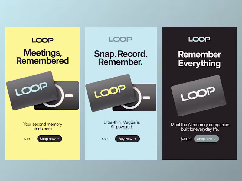 Cover image for Loop | Marketing Strategy + Ads