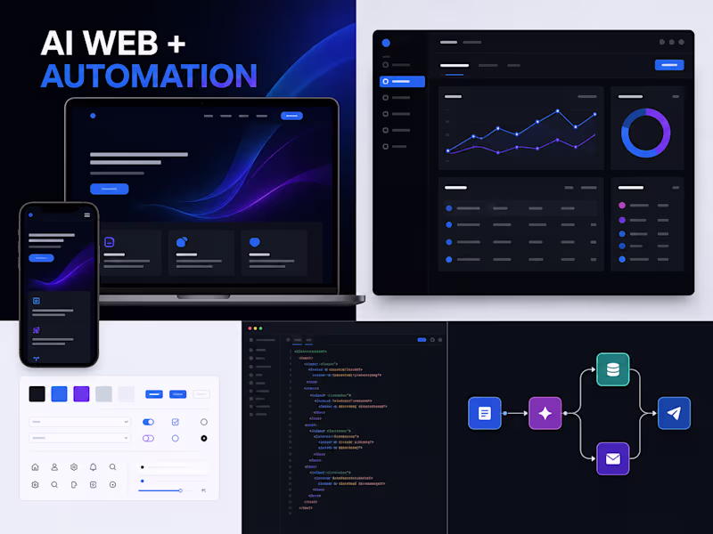 Cover image for AI Website, Landing Page & Automation Build