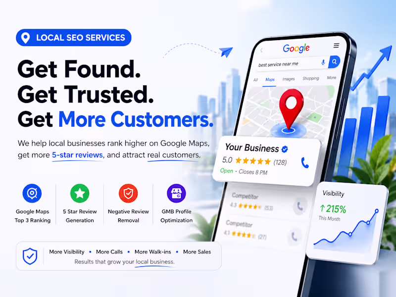 Cover image for Local SEO Specialist | Boost Google Rankings & Local Visibility