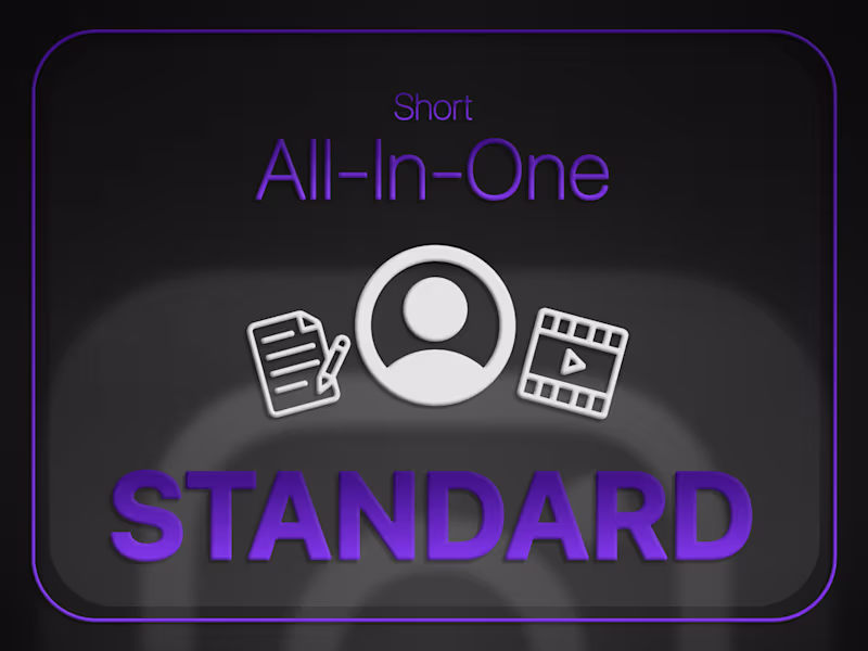 Cover image for Short - All-In-One - Standard