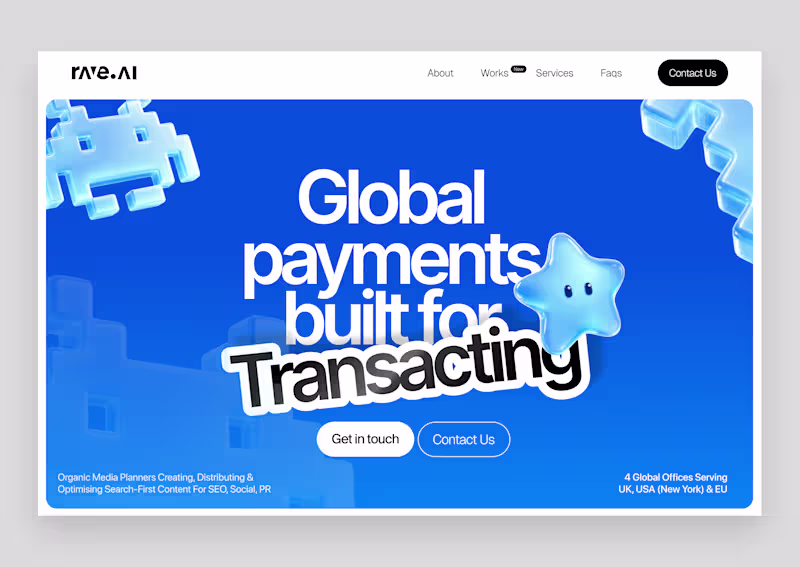 Cover image for Hero section exploration. Built in Framer. Mascot and asset ...
