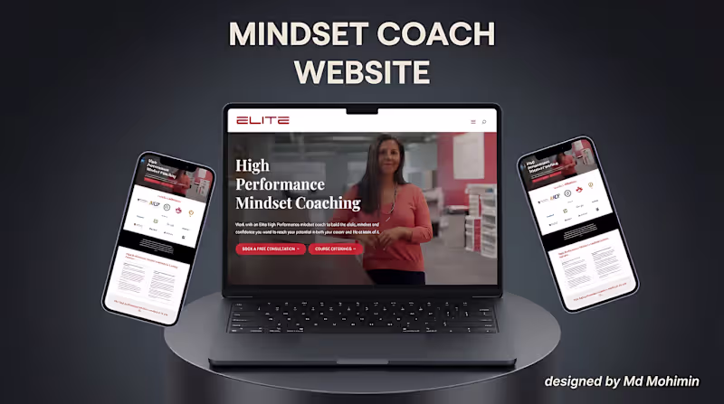 Cover image for Mindset coaching website
Mindset Architecture: Elite