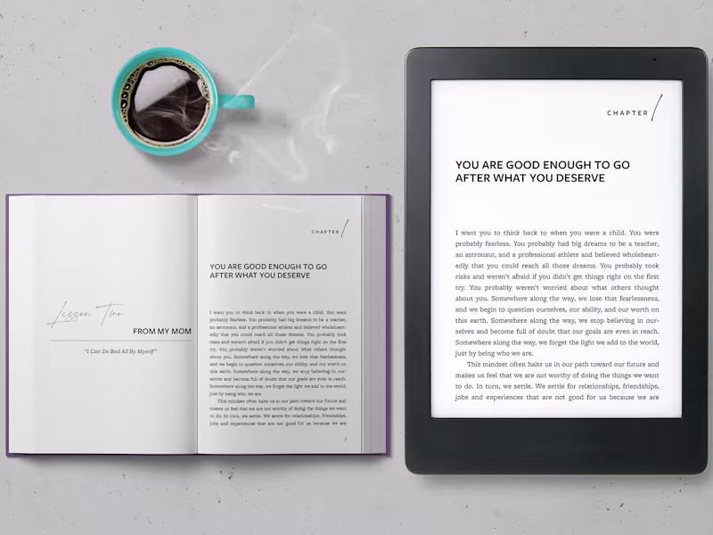 Cover image for eBook Conversion | Starting at $50