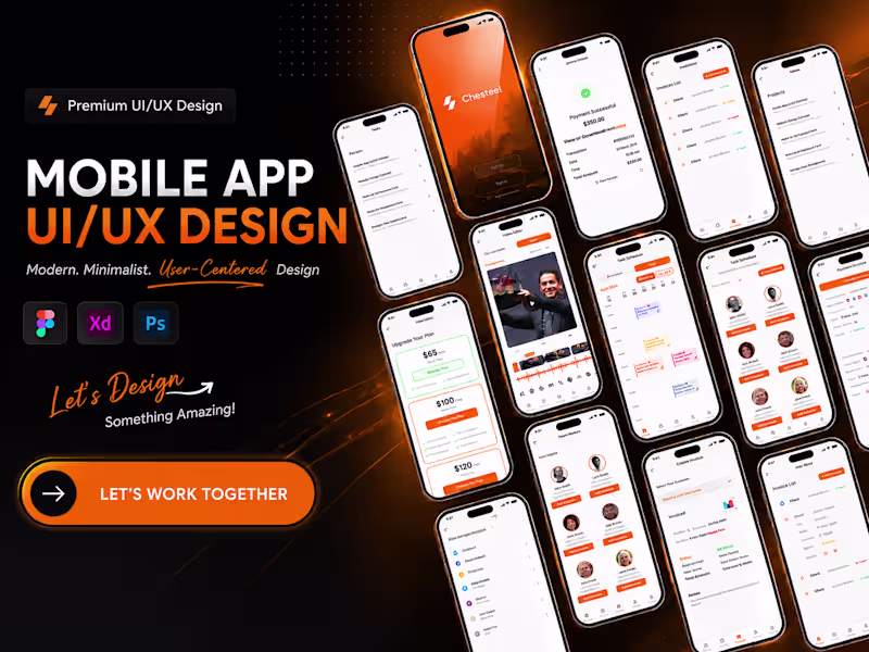 Cover image for Mobile App Ui/UX Design