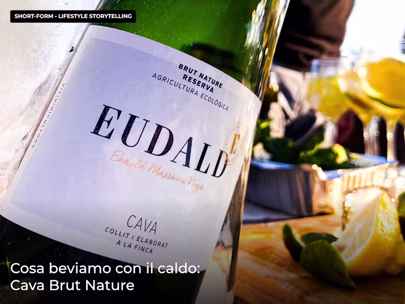 Cover image for Short-Form Wine & Beverage Content