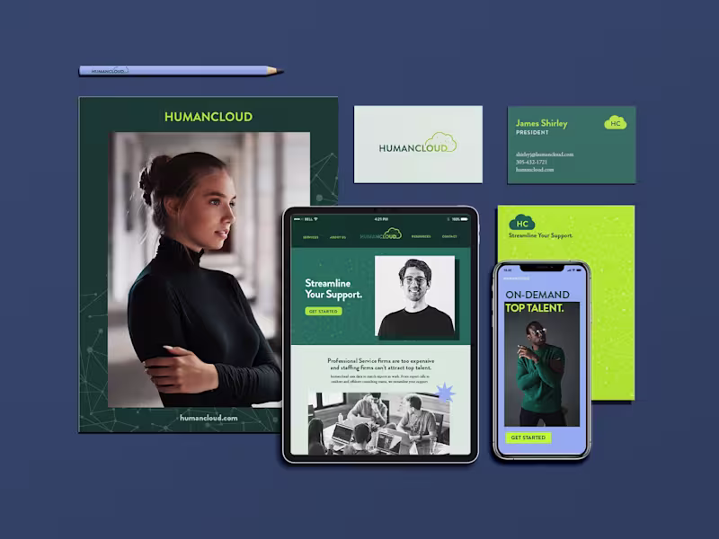 Cover image for Brand Design for HumanCloud