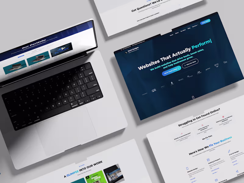 Cover image for SunX Designs — Website Rebrand & Build (Built with Bolt.new)