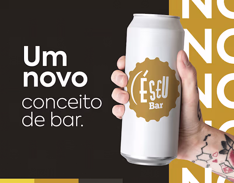 Cover image for PROJETO É SEU BAR! | BRANDING | SOCIAL MEDIA