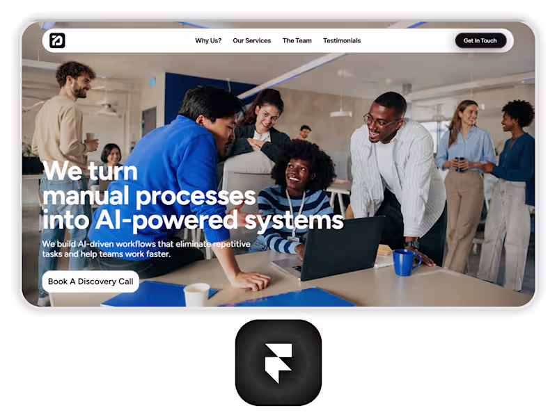 Cover image for Full Website Design & Development in Framer  