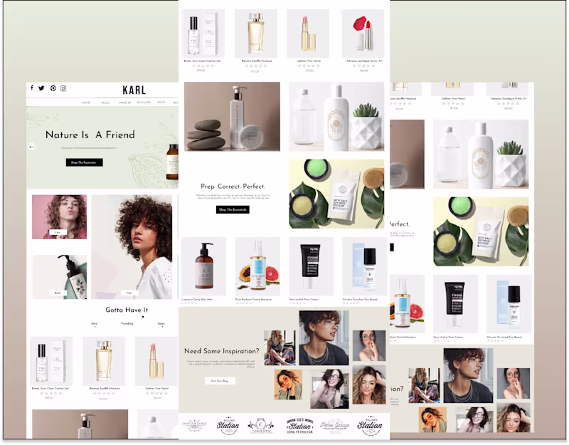Cover image for Landing page design in Replo