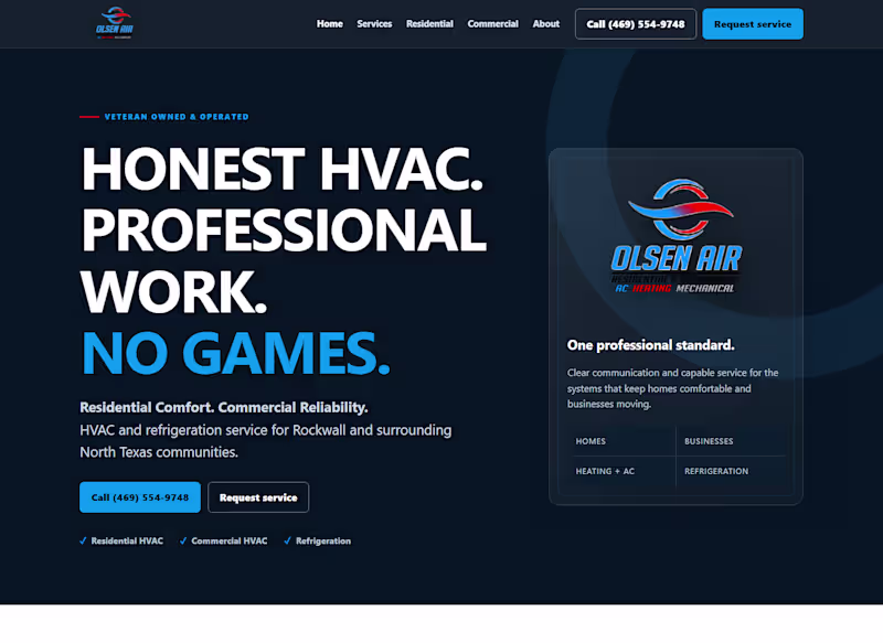 Cover image for Small Business Website — Starting at $1,000
