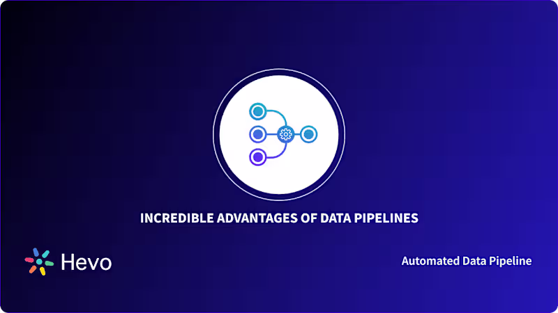 Cover image for 6 Incredible Advantages of Data Pipelines