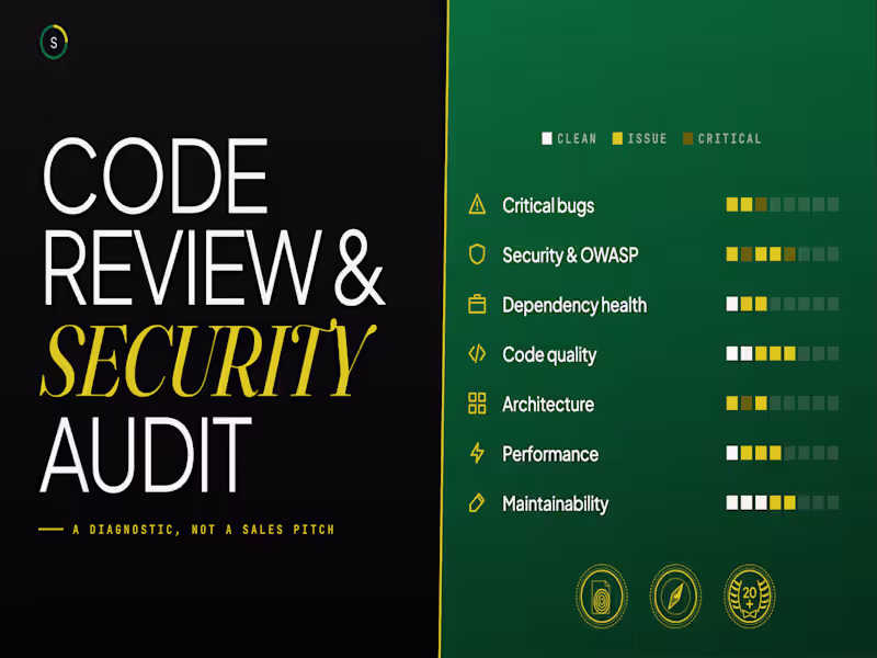 Cover image for Codebase Security and Production Readiness Audit
