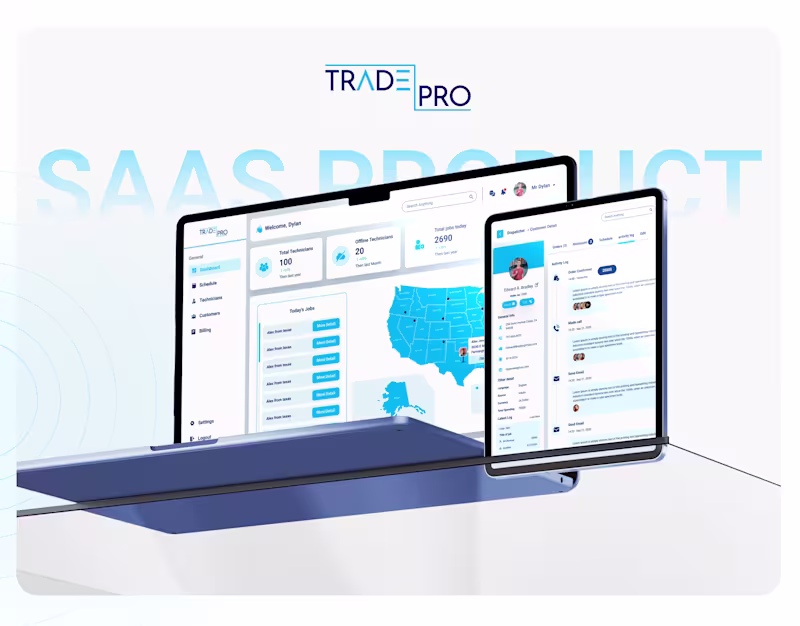 Cover image for Admin & Dispatch Dashboard Design