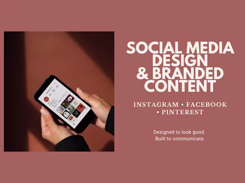 Cover image for Branded Social Media Content For Your Business