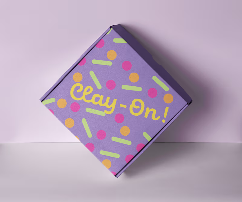 Cover image for Clay-On! Brand Identity