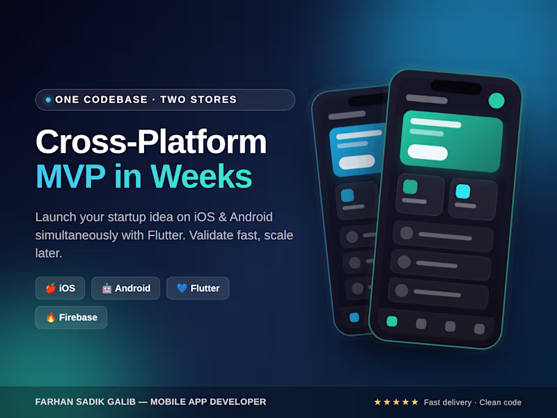 Cover image for Cross-Platform MVP Development | iOS & Android