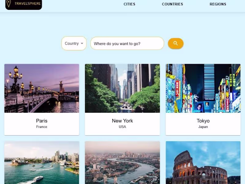 Cover image for TravelSphere 