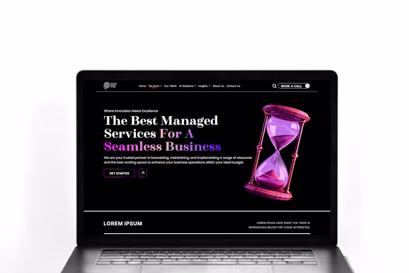 Cover image for Modern Website & UI/UX Design