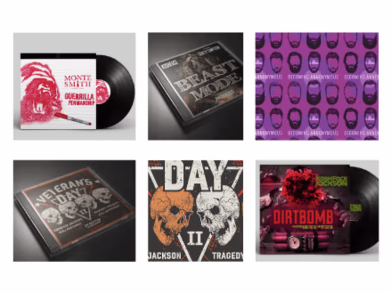 Cover image for Various Music Album Covers