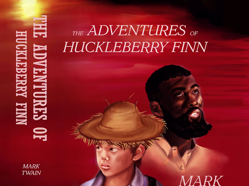 Cover image for Mark Twain Book Cover Mockup
