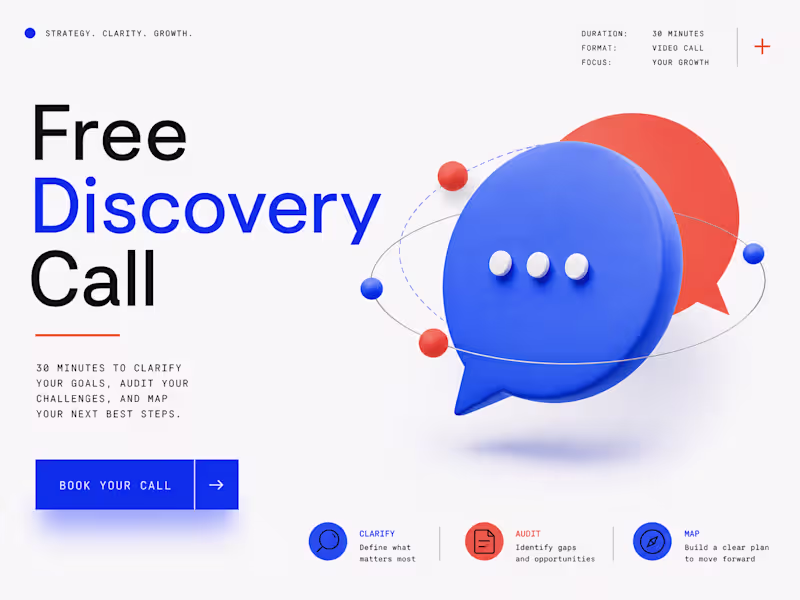 Cover image for Free Discovery Call — Let's Talk About Your Project