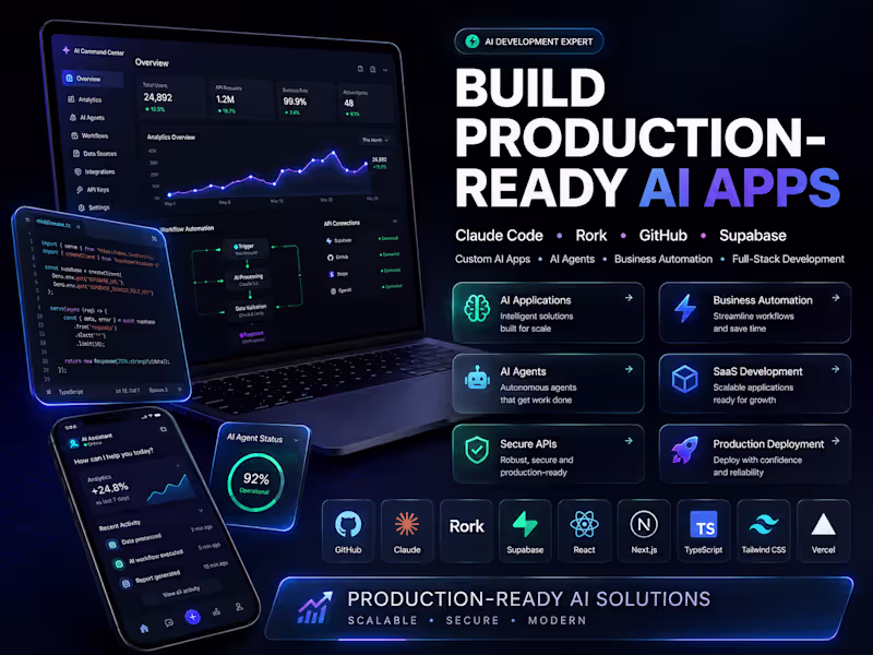Cover image for I build production ready AI apps using Claude Code and Rork