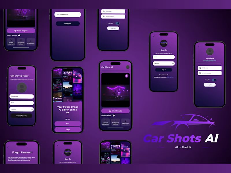 Cover image for Car Shots AI App