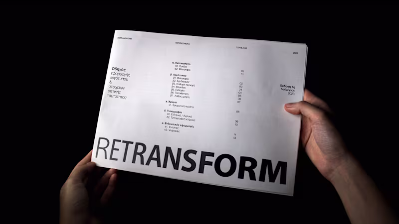 Cover image for Retransform / Visual Identity