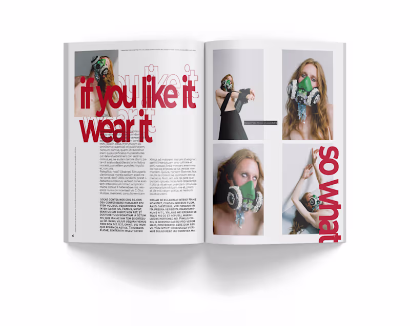 Cover image for Magazin Layout Design