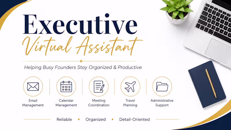 Cover image for Executive virtual assistant