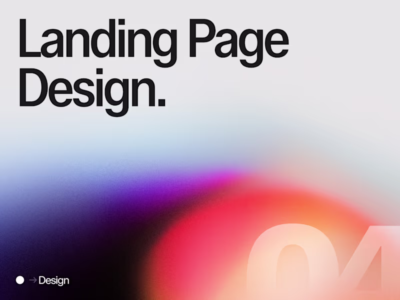 Cover image for Landing Page Design