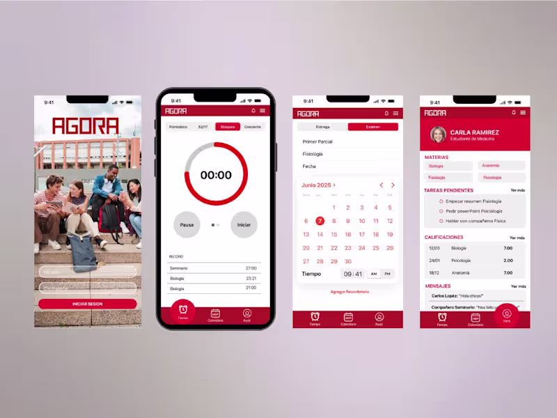 Cover image for Agora - UI Design