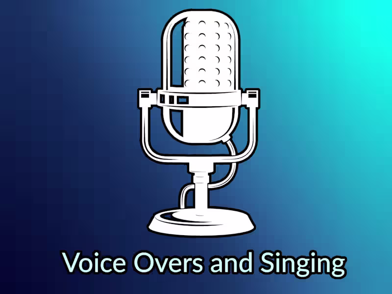 Cover image for Voice Over and Singing