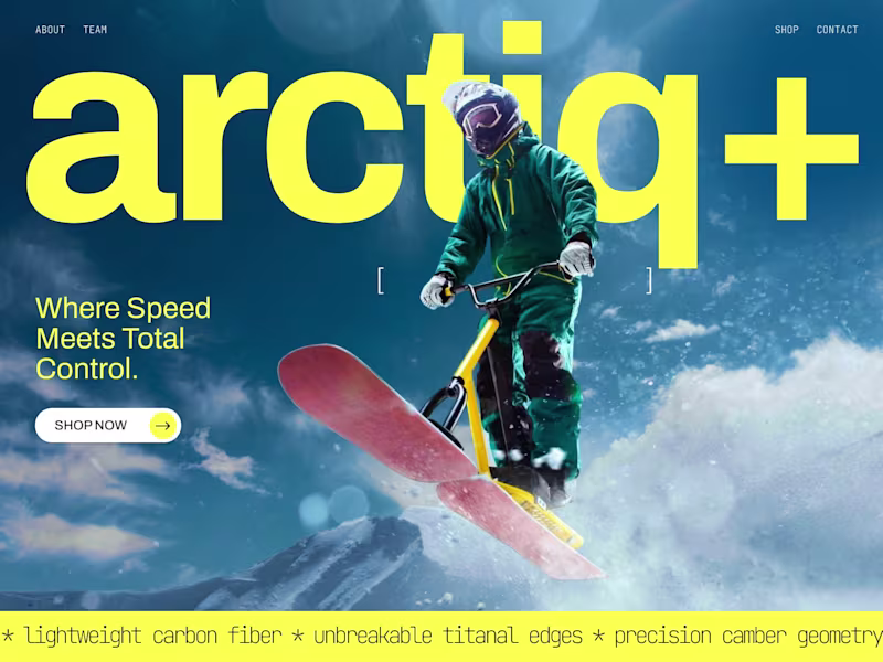 Cover image for Website design for arctiq+