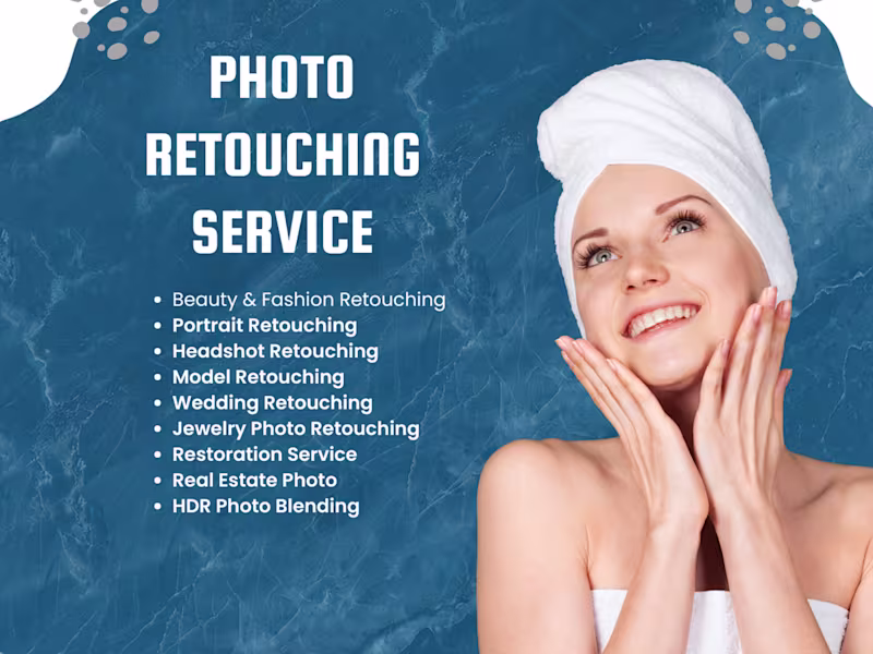 Cover image for Photo Retouching Services💯 