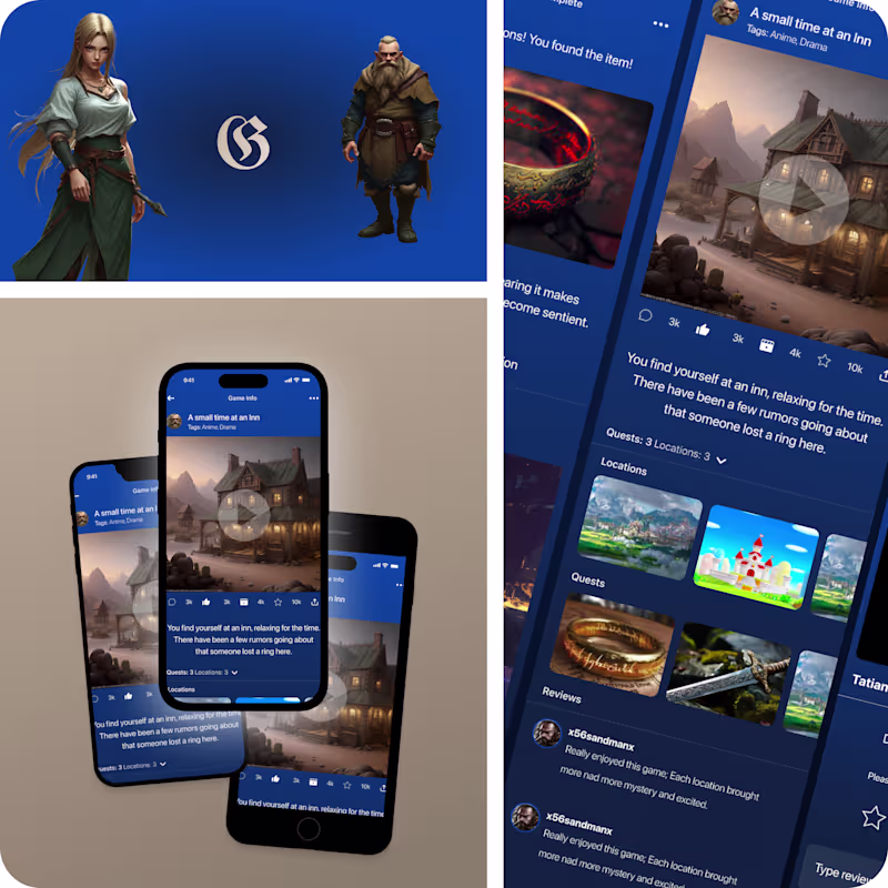 Cover image for Mobile AI Questing Game