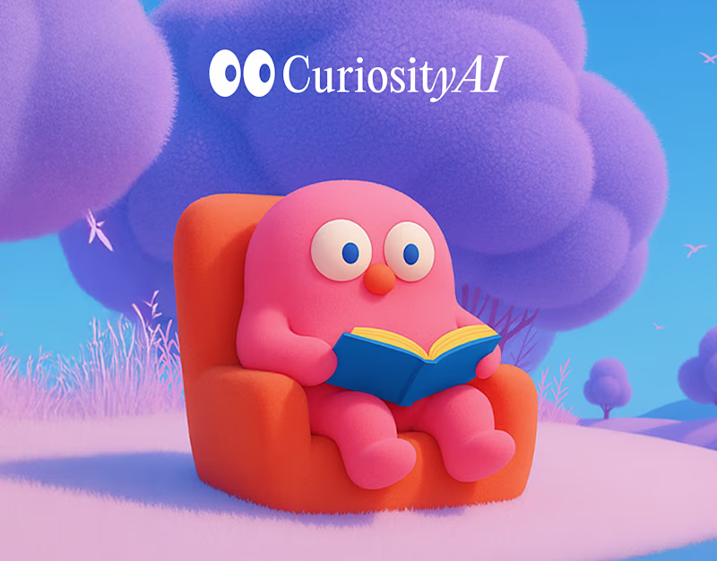Cover image for Curiosity AI Branding and UI