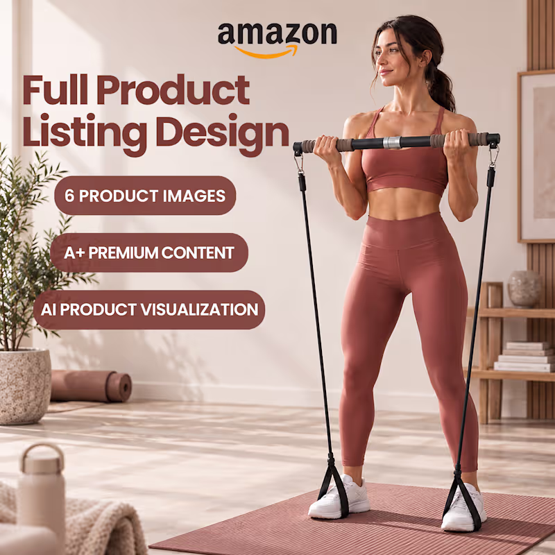 Cover image for Created a complete Amazon listing