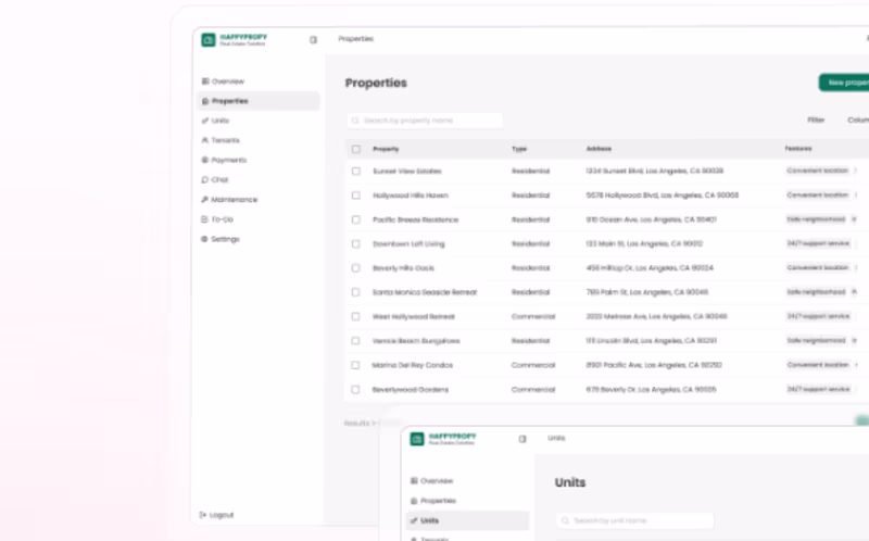 Cover image for HP- Smart Property Management Platform